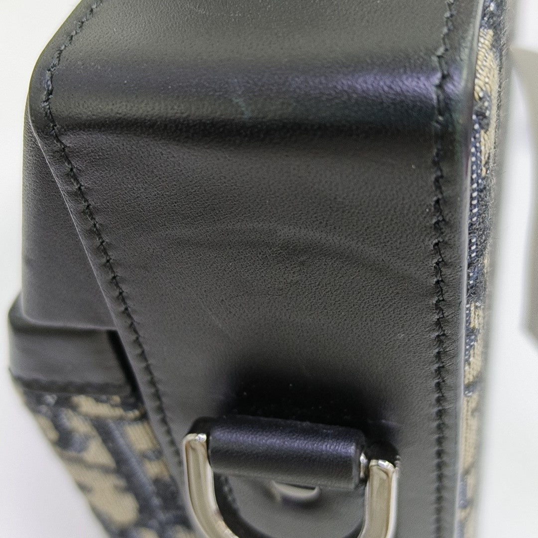 Lock Oblique Canvas Blue