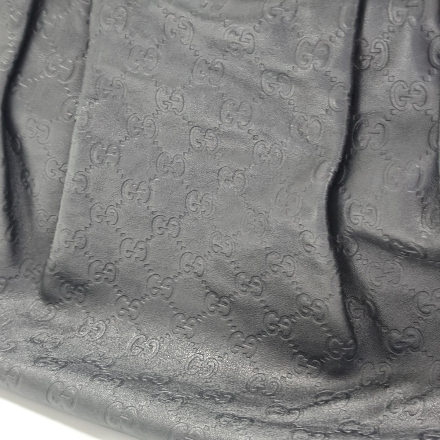 Sukey Monogram Calfskin Black