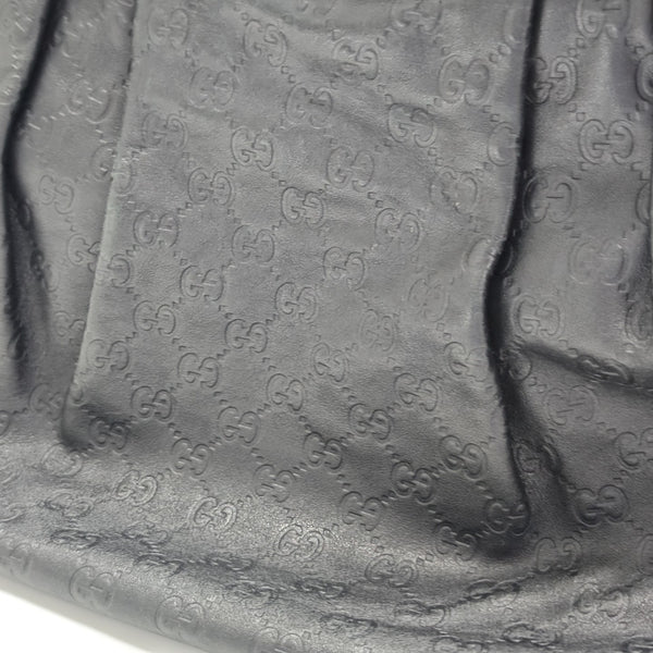 Sukey Monogram Calfskin Black