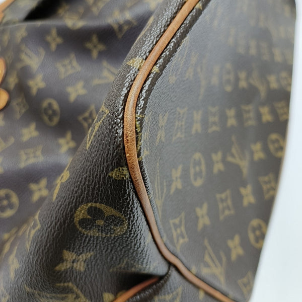 PALERMO GM Monogram Coated Canvas Brown