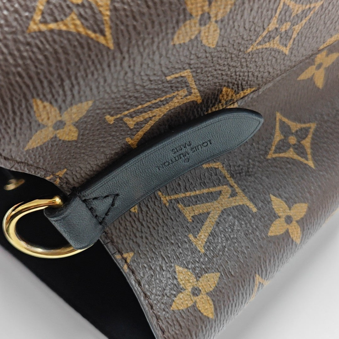NÉONOÉ MM Monogram Coated Canvas Brown