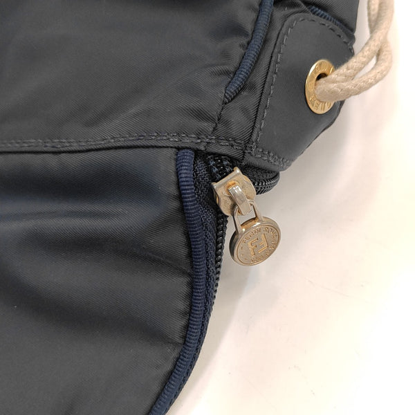 Nylon Crossbody Bag Blue