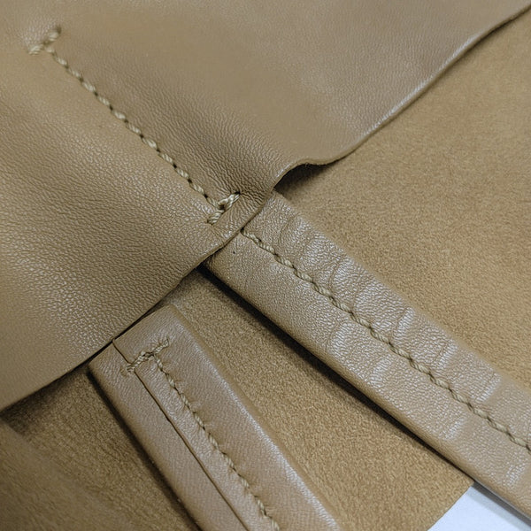 Calfskin Tote Bag Beige