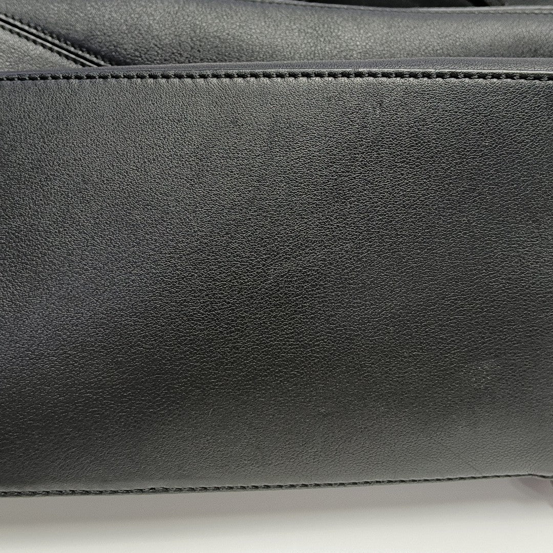 Puzzle Medium Calfskin Black
