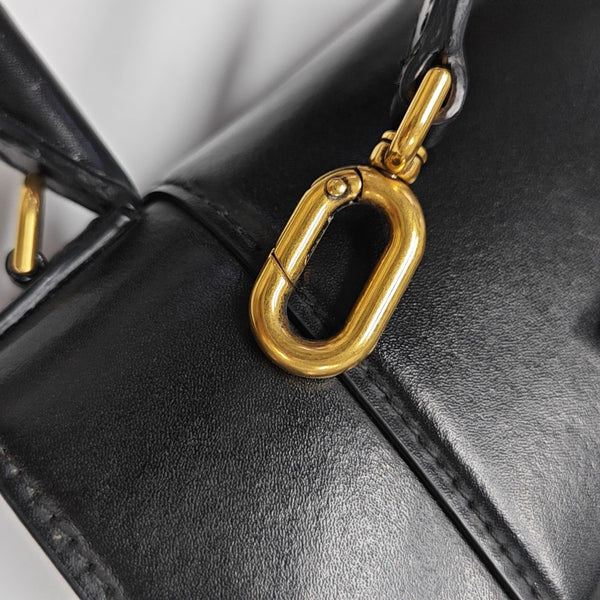 Hourglass XS Calfskin Black