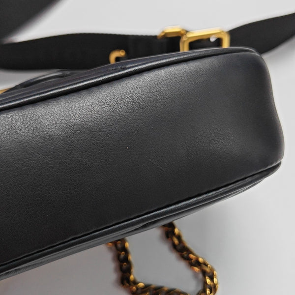 NEW WAVE Quilted Calfskin Black