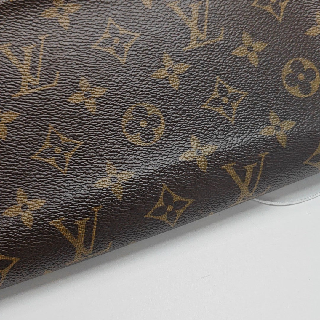 FÉLICIE Monogram Coated Canvas Brown