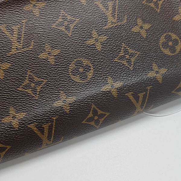 FÉLICIE Monogram Coated Canvas Brown