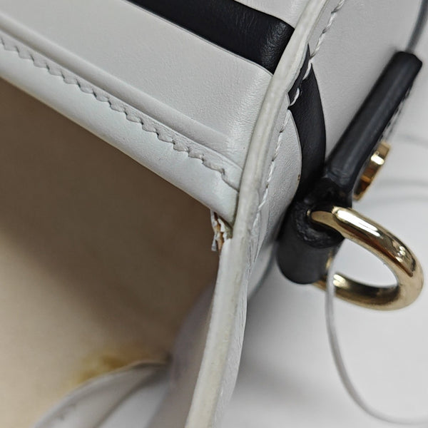 Diorcamp Small Calfskin White