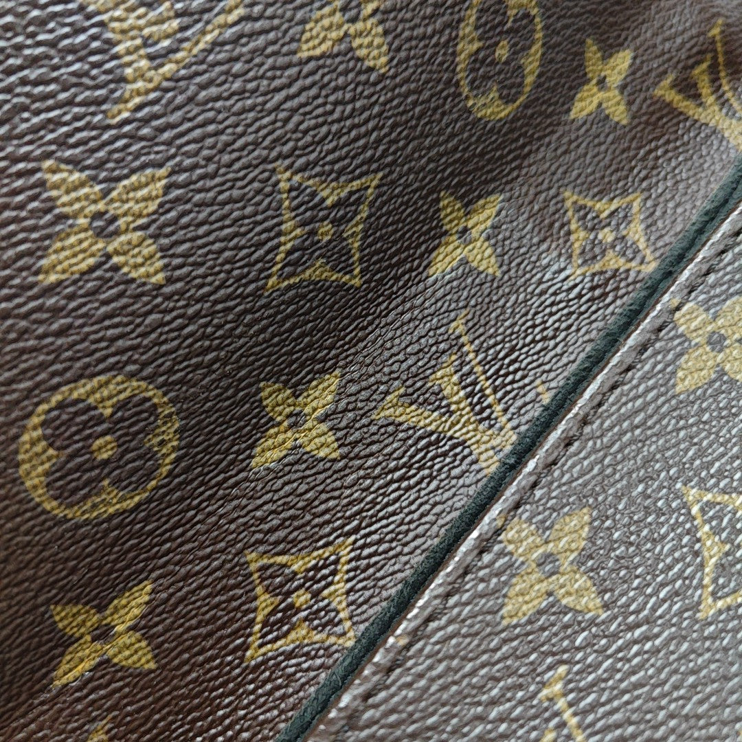 SAINT PLACIDE Monogram Coated Canvas Brown