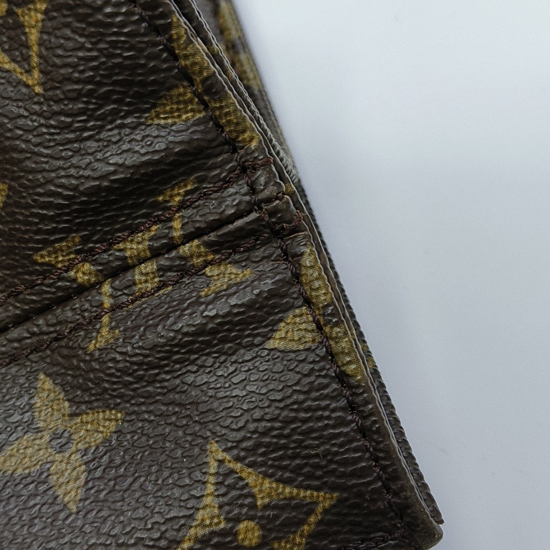 SAC PLAT GM Monogram Coated Canvas Brown