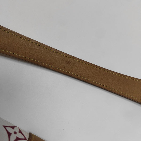 LV × TM ANNIE Monogram Coated Canvas White