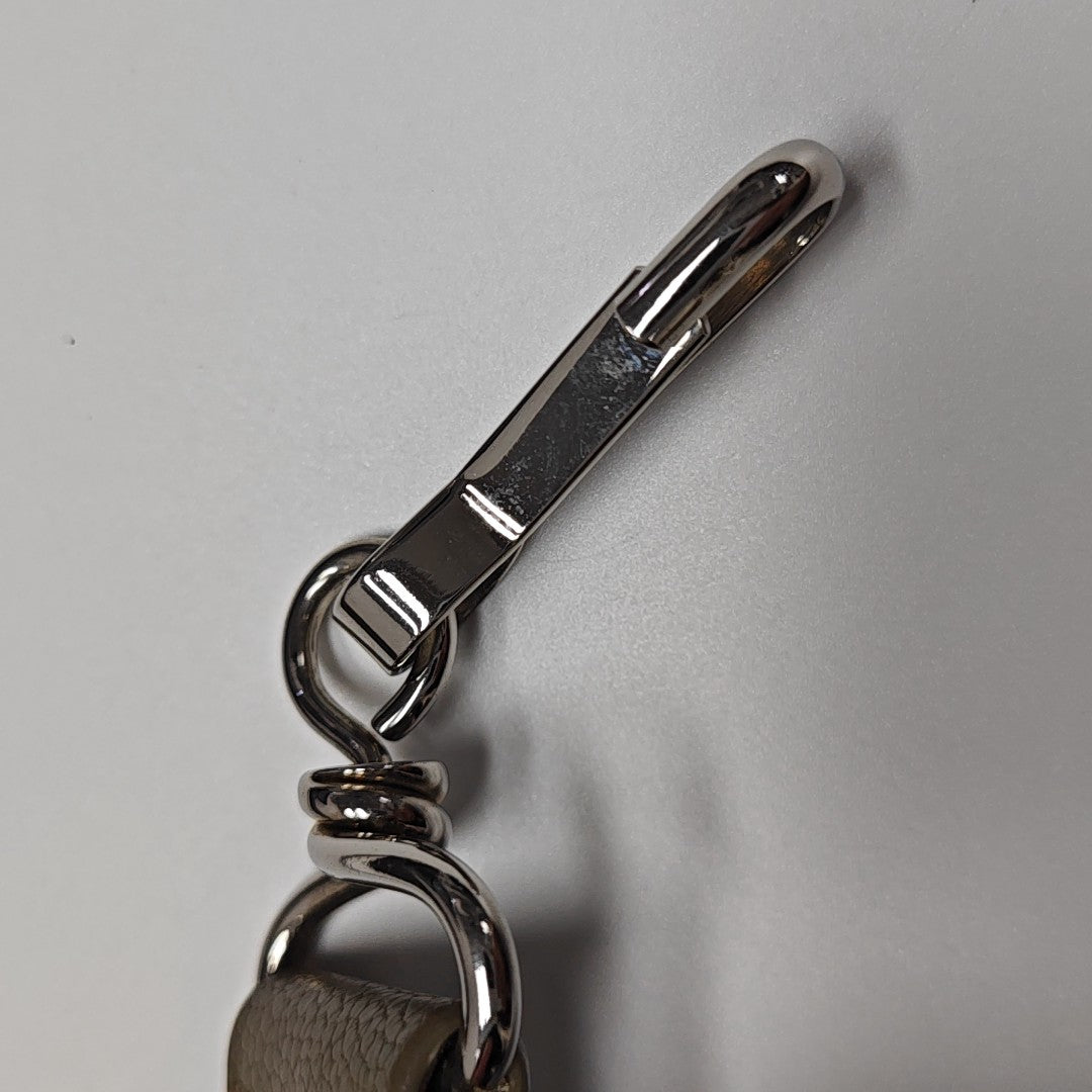 Classic Metallic Edge City Mini Lambskin Gray