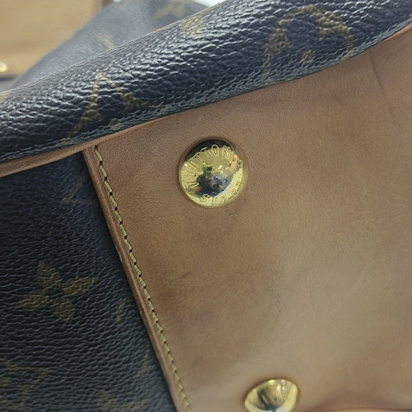 VINTAGE BOETIE PM Monogram Coated Canvas Brown