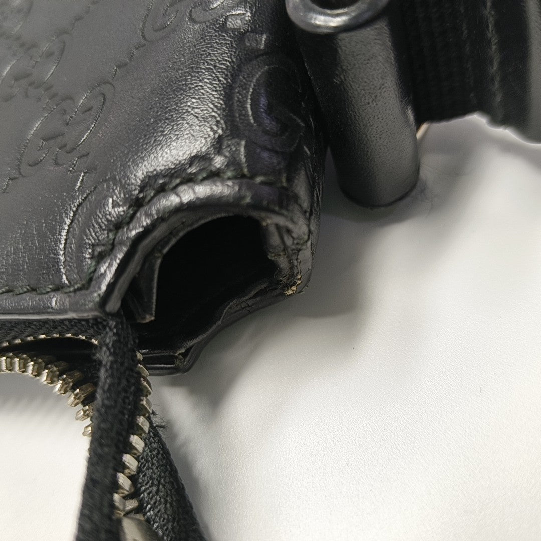 Signature Monogram Calfskin Black