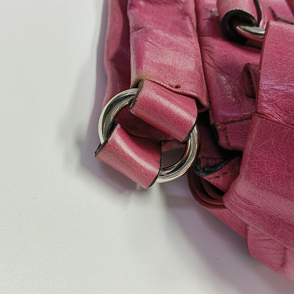 Bow Calfskin Pink