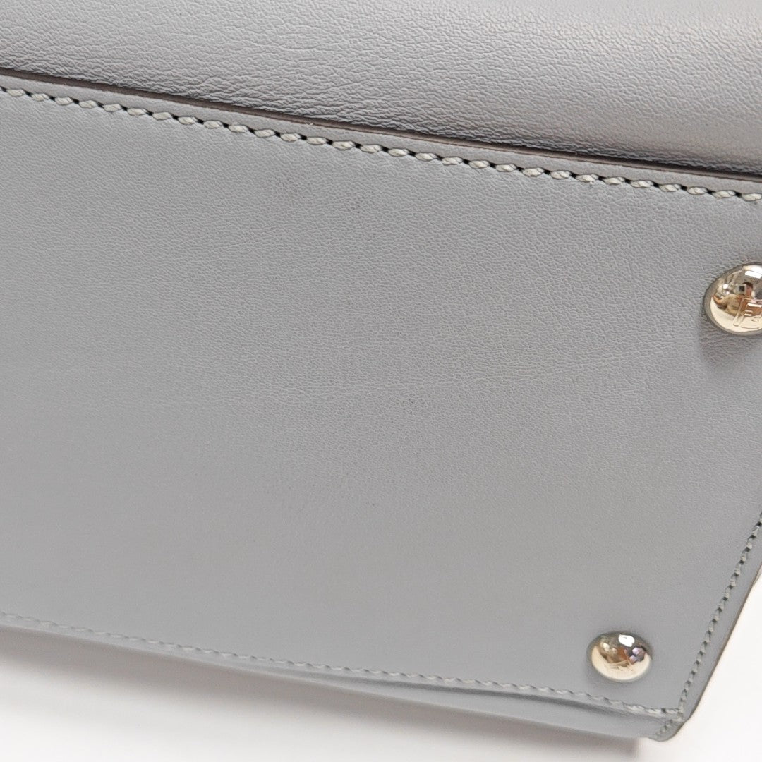 Peekaboo Large Leather Blue