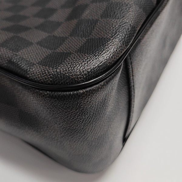 TADAO MM Damier Graphite Coated Canvas Gray