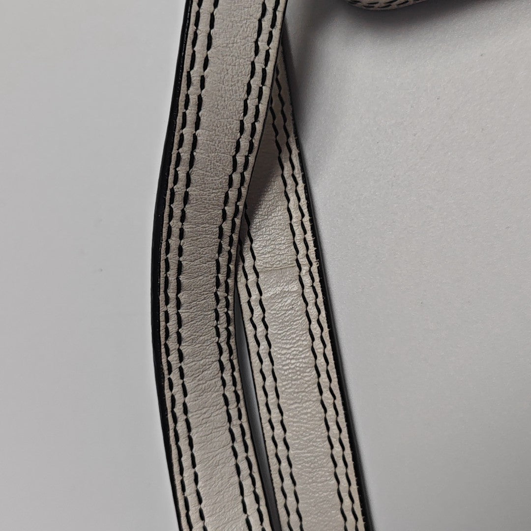Calfskin Shoulder Bag White