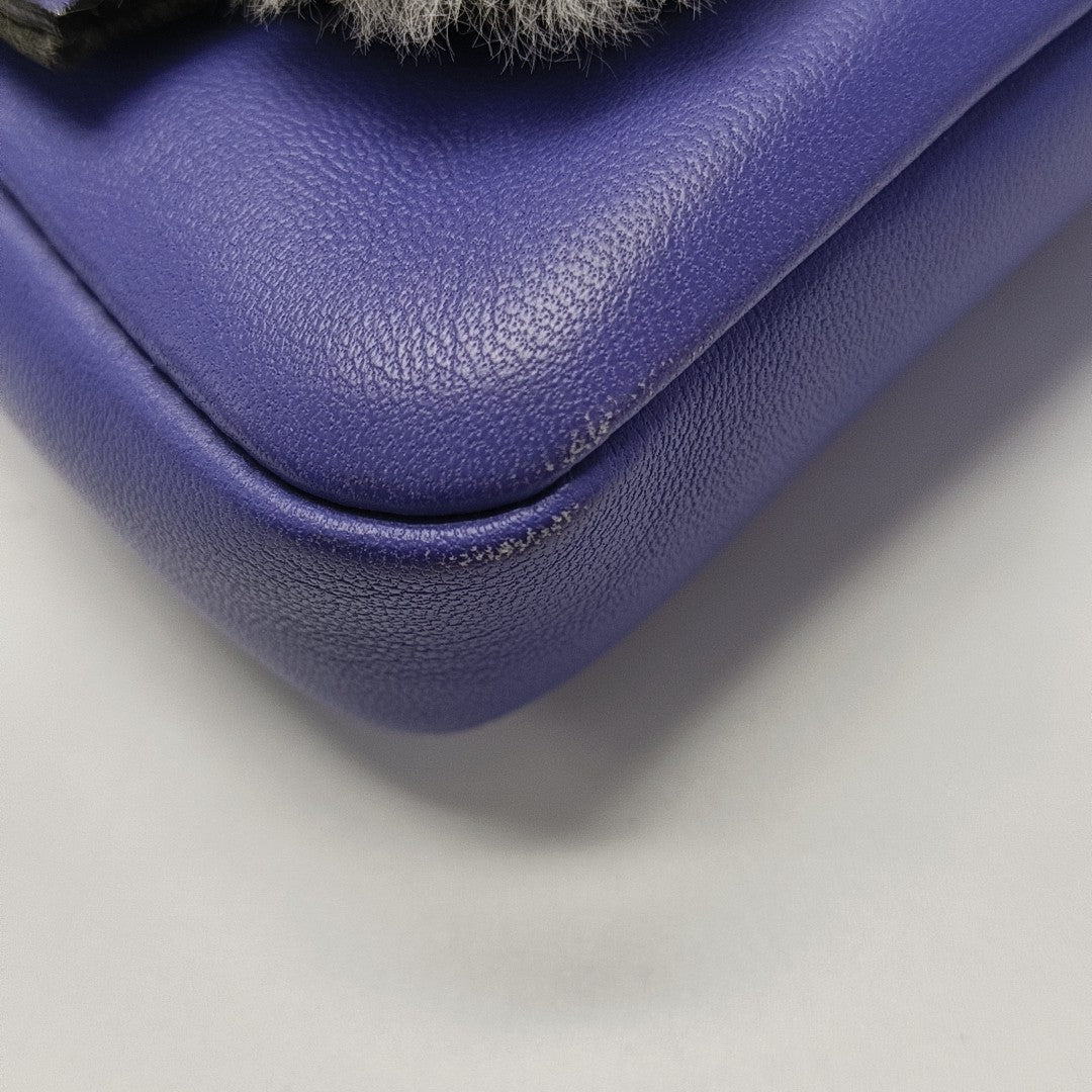 Baguette Micro Lambskin Purple