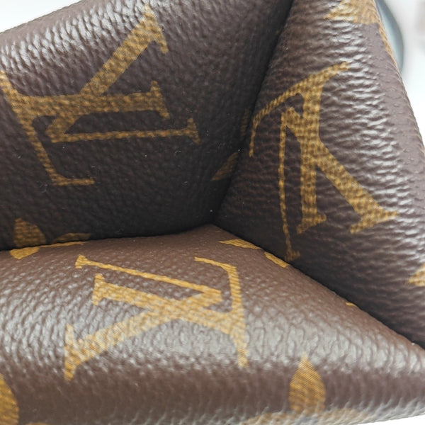 LOCKY BB Monogram Coated Canvas Brown