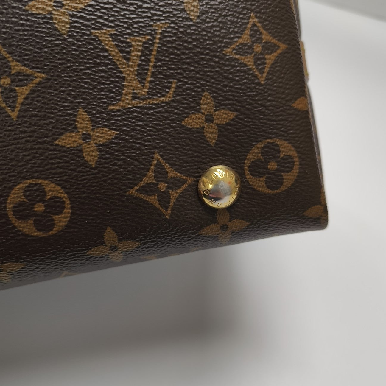CARRYALL PM Monogram Coated Canvas Brown