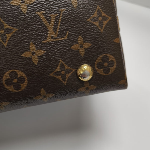 CARRYALL PM Monogram Coated Canvas Brown