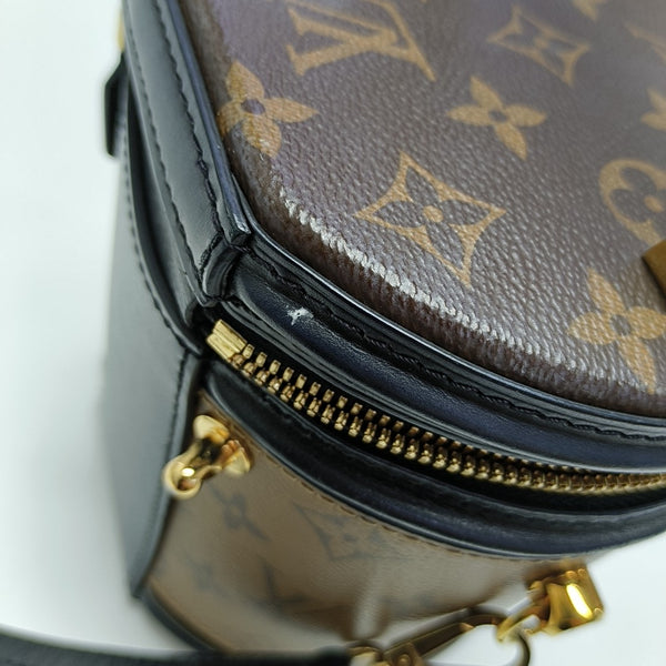 CANNES PM Monogram Coated Canvas Brown