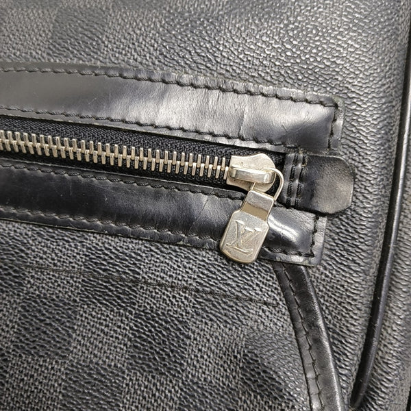 DANIEL Damier Graphite Coated Canvas Gray