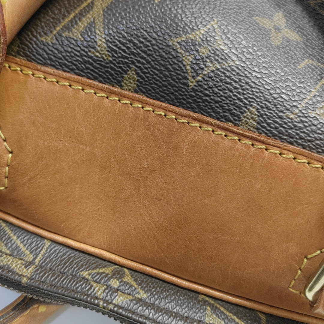 ALIZÉ Monogram Coated Canvas Brown