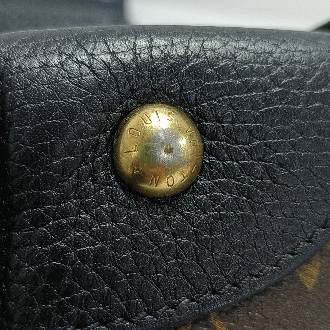 ESTRELA Monogram Coated Canvas Brown