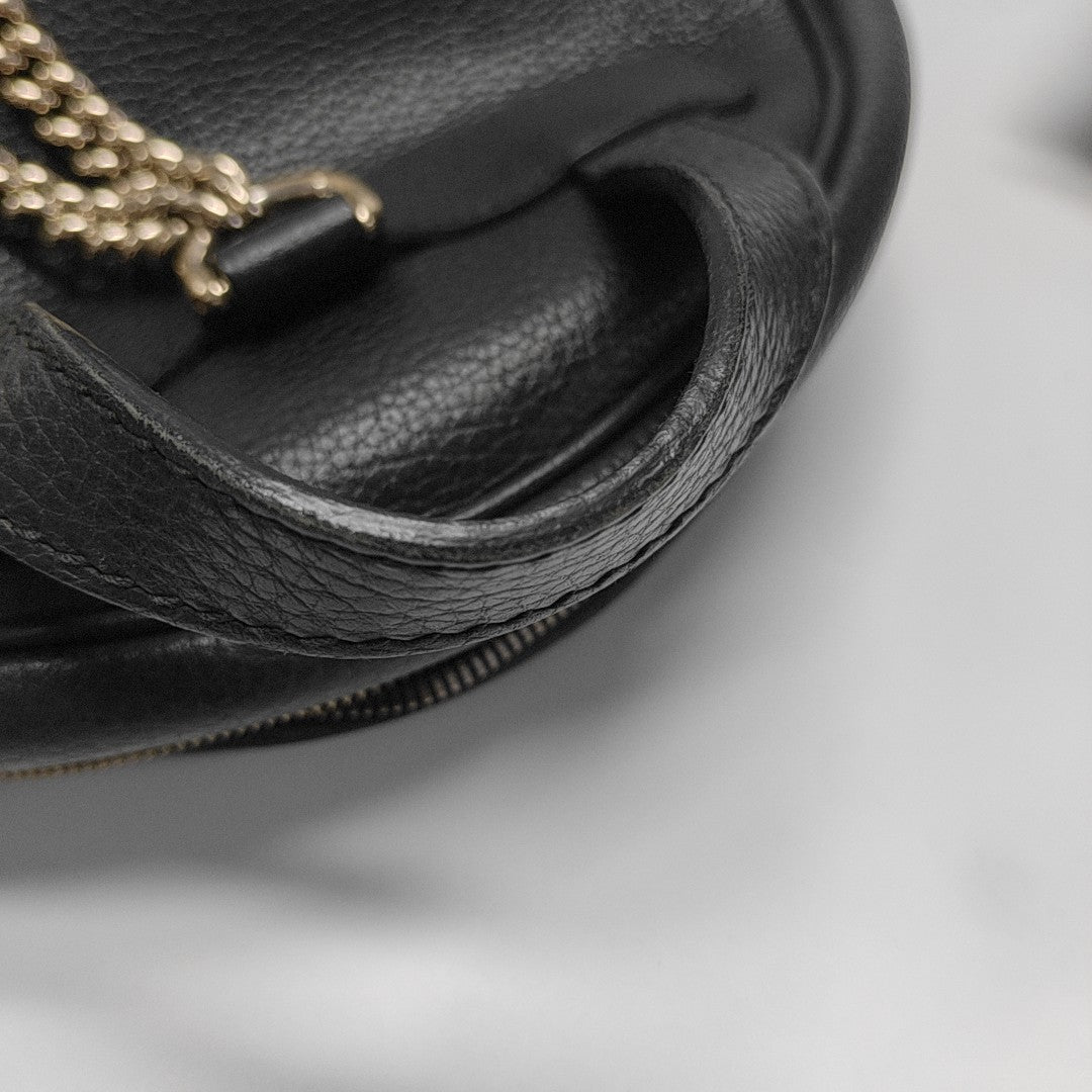 Calfskin Backpack Black