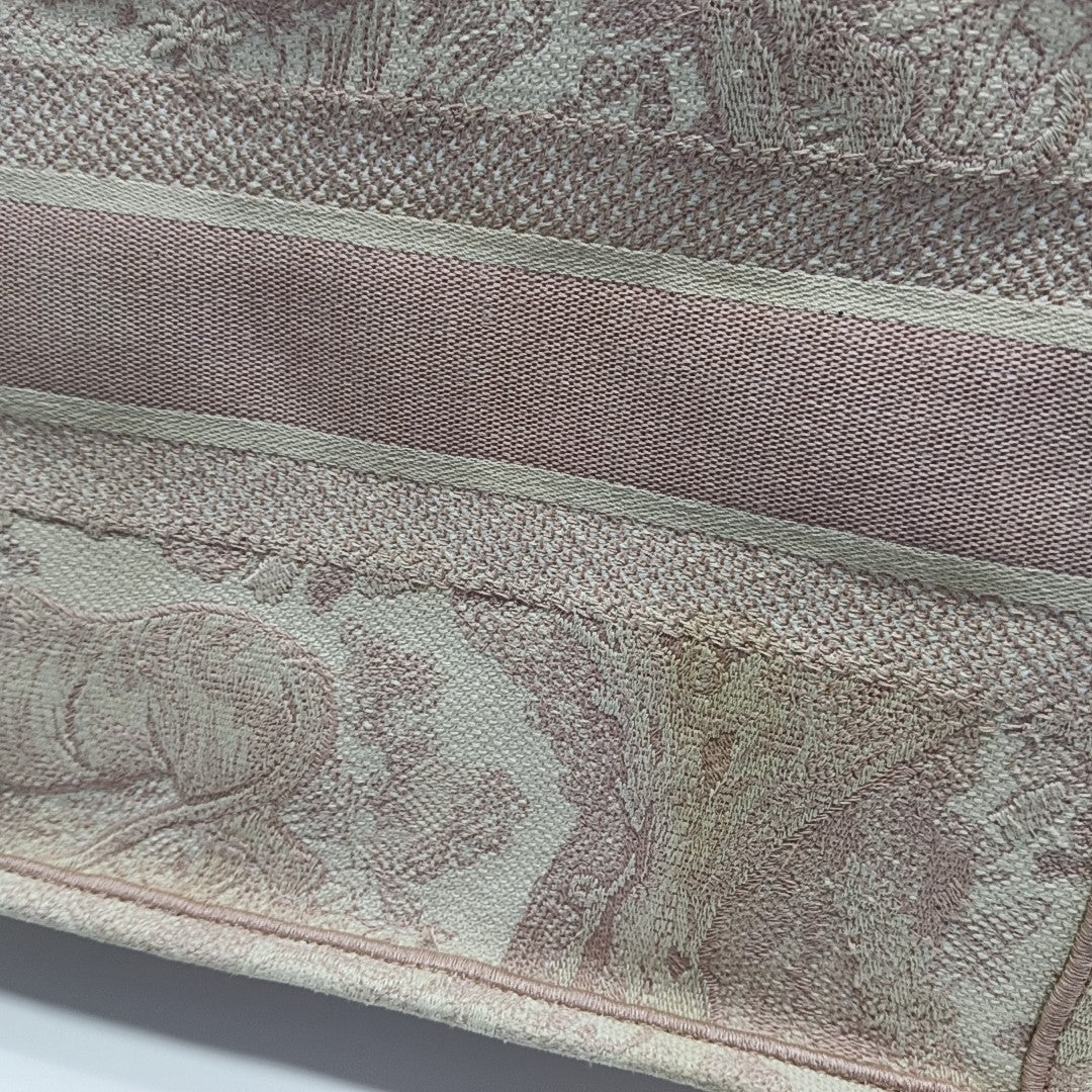 Book Tote Medium Canvas Pink