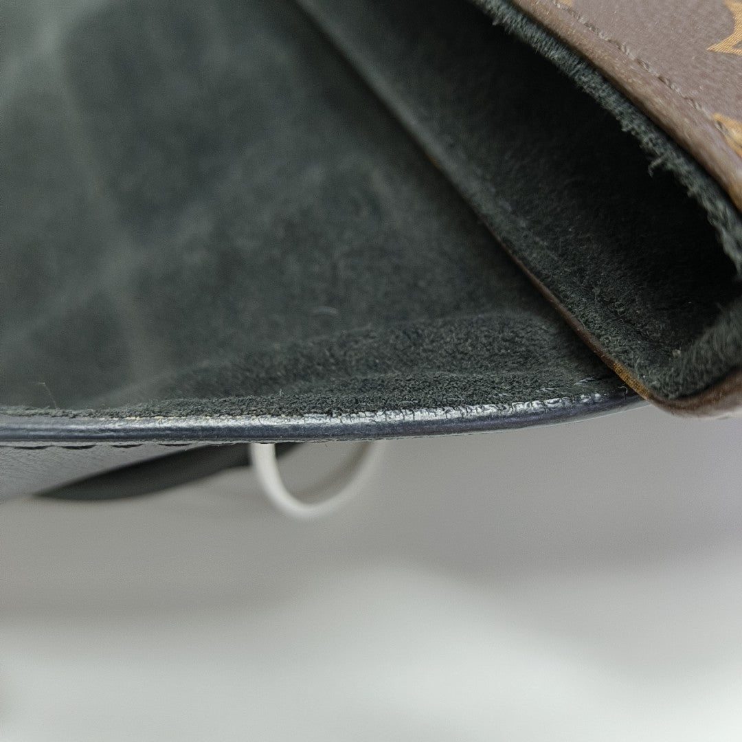 LOCKY BB Monogram Coated Canvas Brown