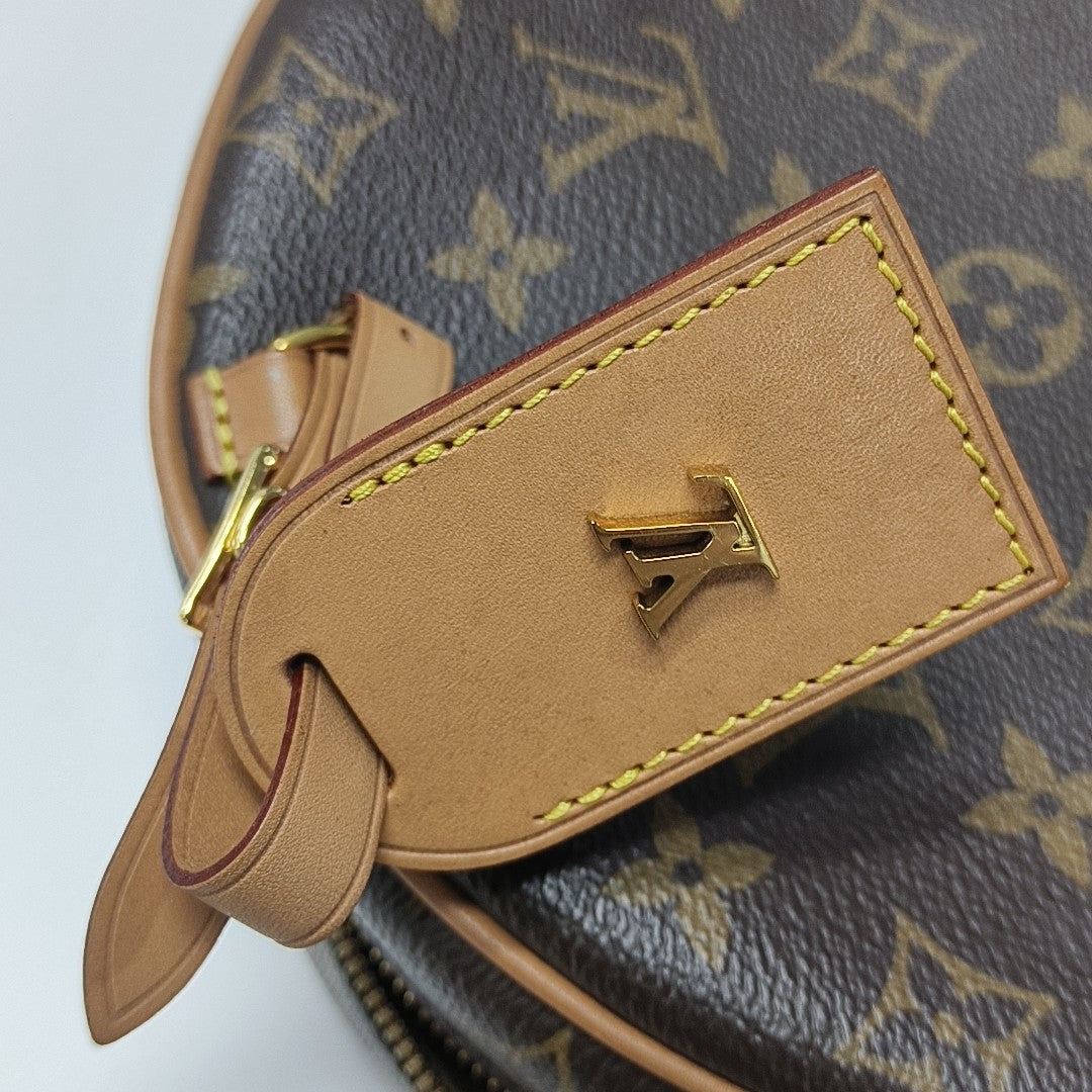 BOITE CHAPEAU MM Monogram Coated Canvas Brown