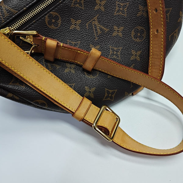 BUMBAG Monogram Coated Canvas Brown