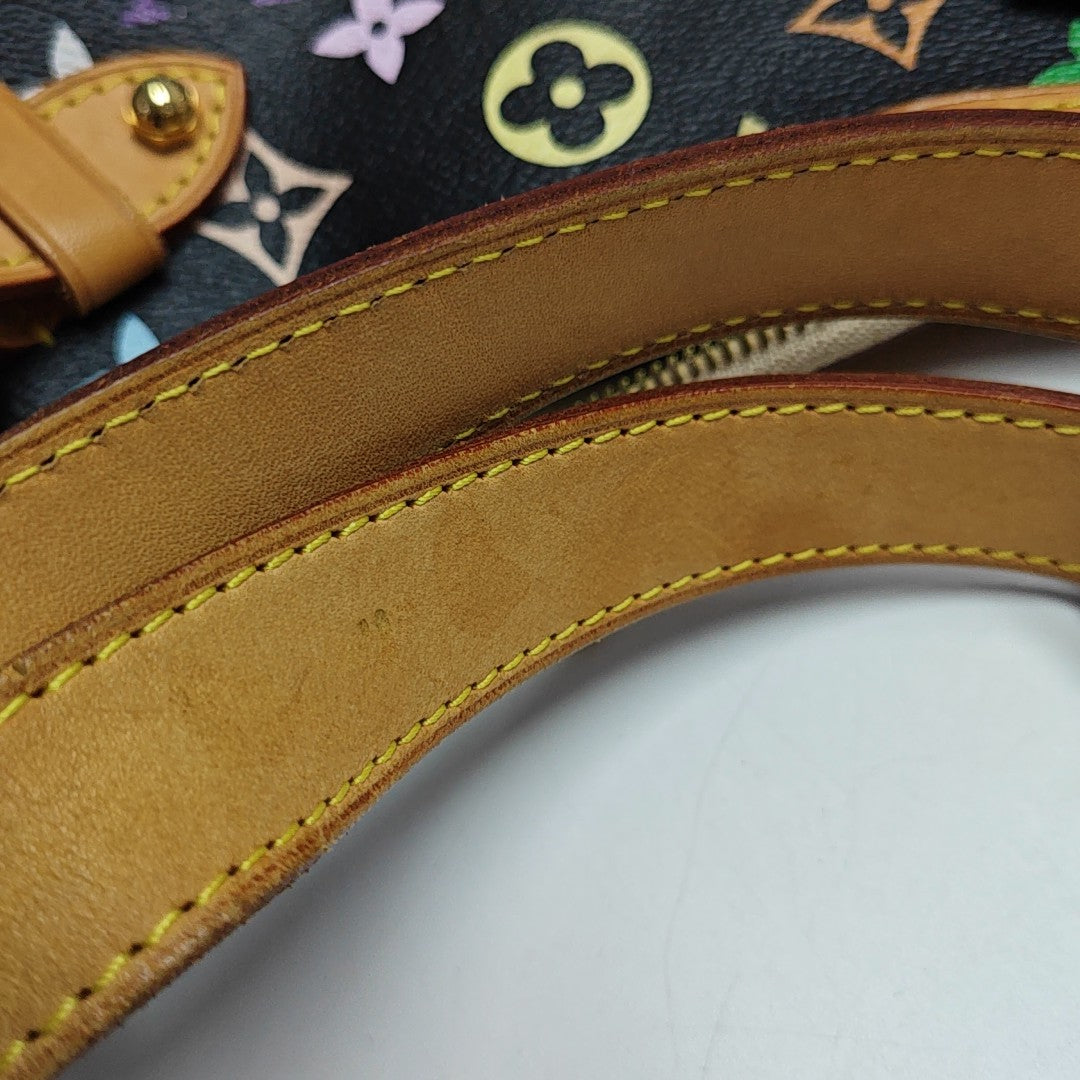 LV × TM GRETA Monogram Coated Canvas Black