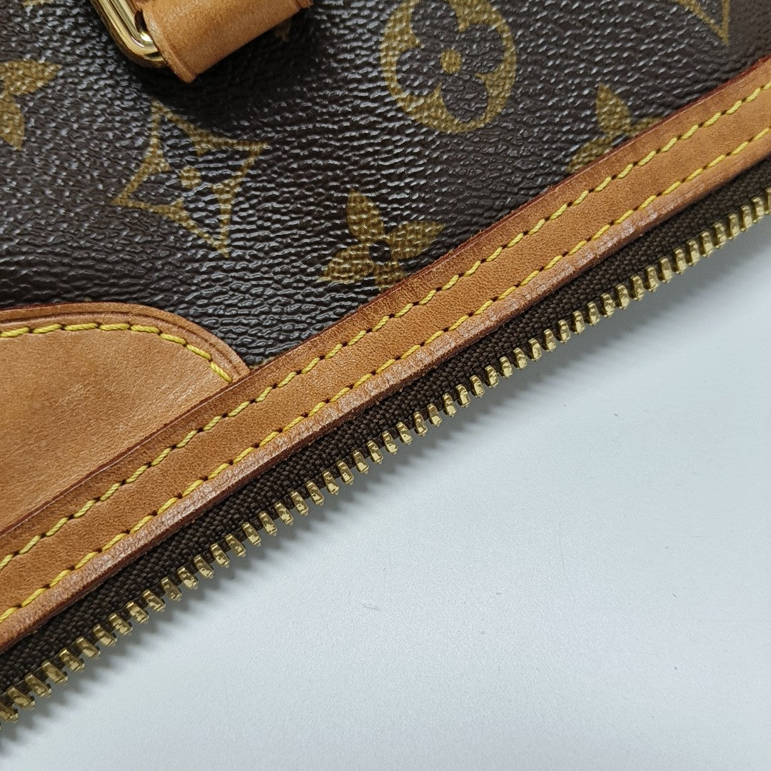 PALERMO PM Monogram Coated Canvas Brown