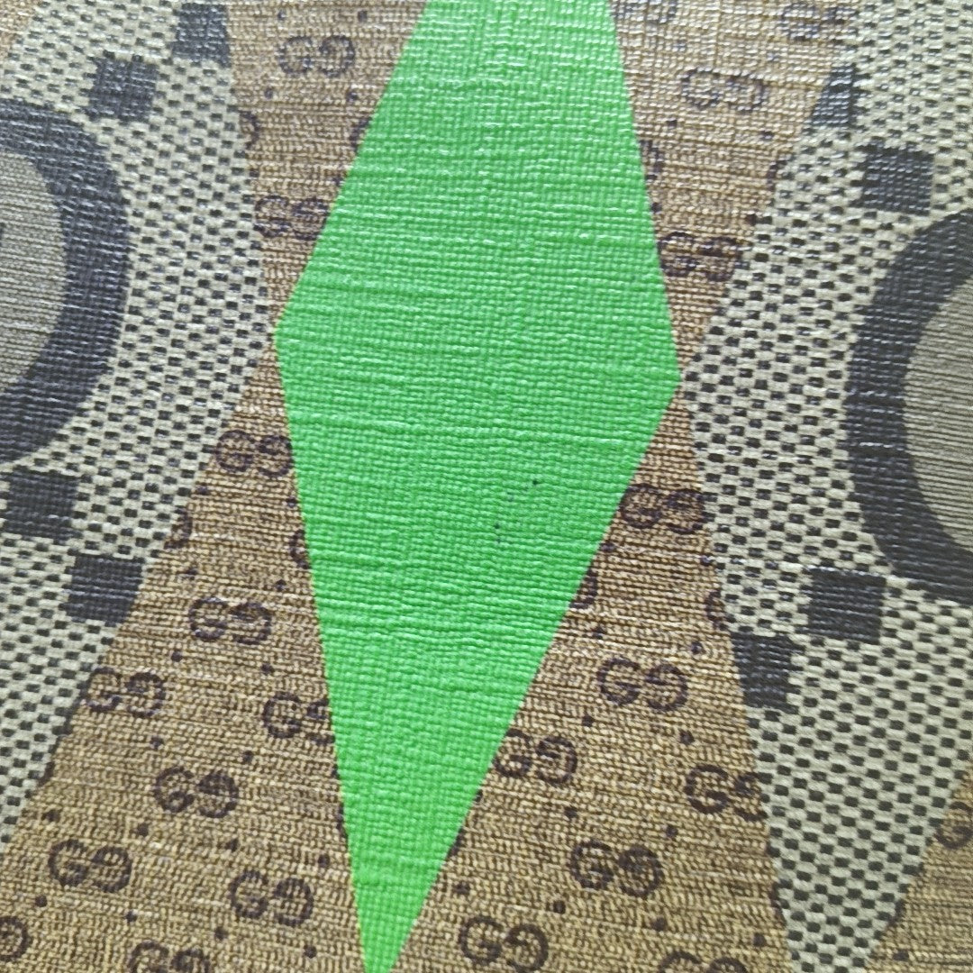 Monogram Coated Canvas Brown