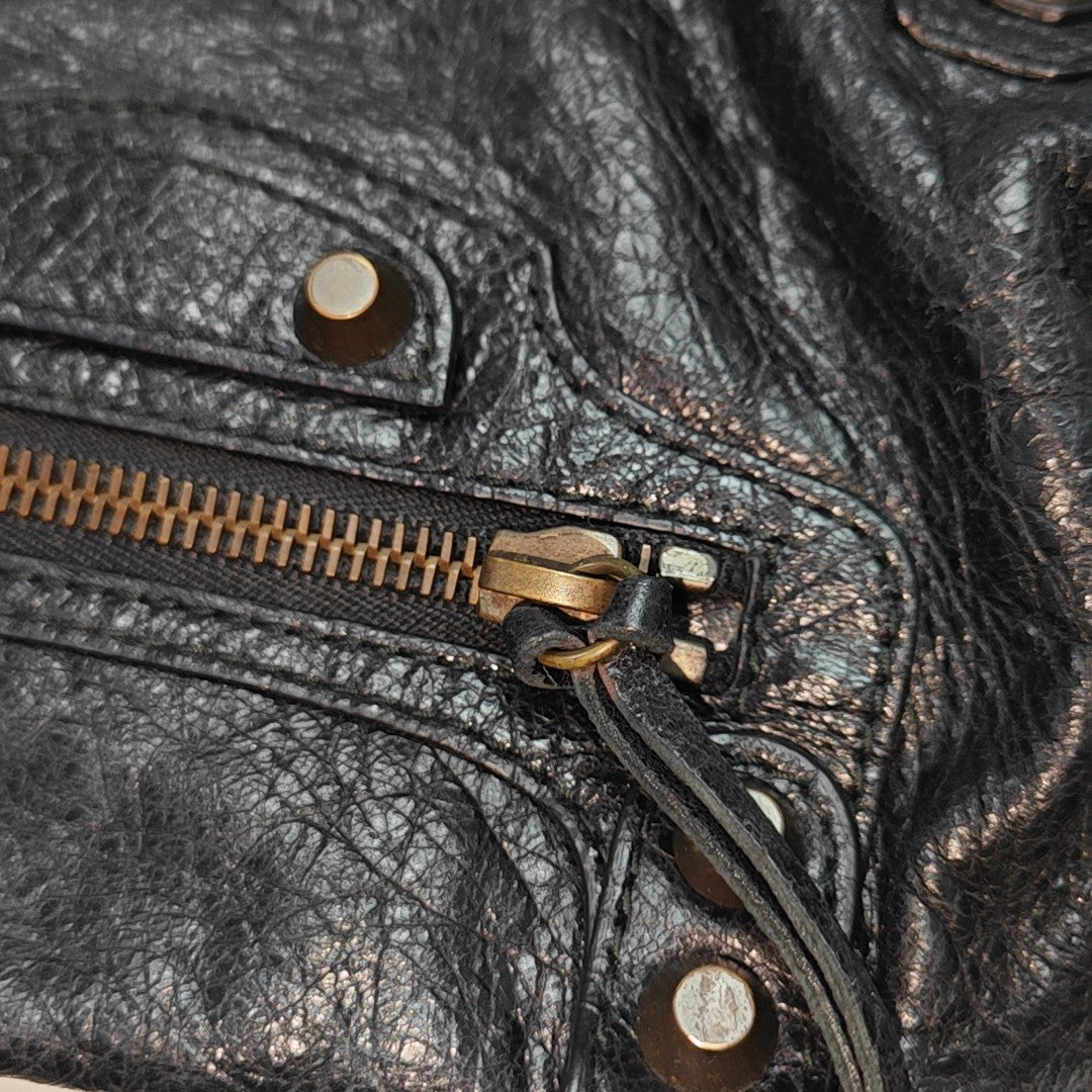 Twiggy Lambskin Black