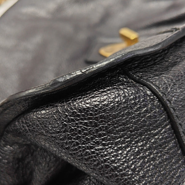 Bartow Calfskin Black
