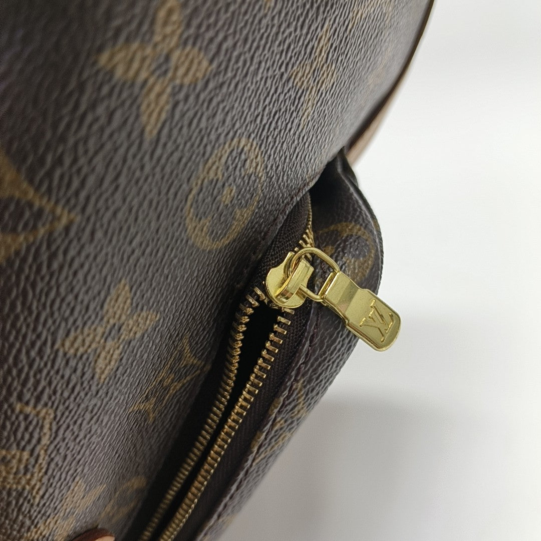 MONTSOURIS MM Monogram Coated Canvas Brown