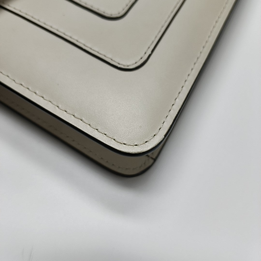 SERPENTI FOREVER Small Calfskin White