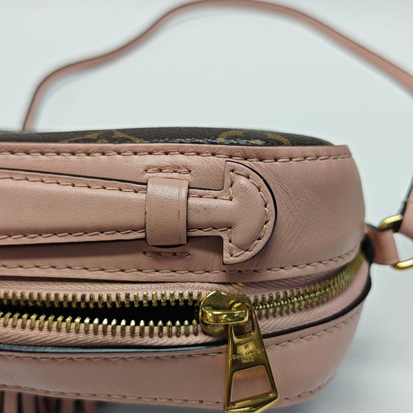 SAINTONGE Monogram Coated Canvas Brown