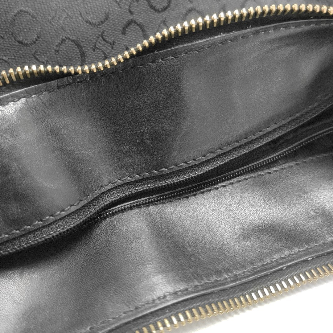 Canvas Shoulder Bag Black