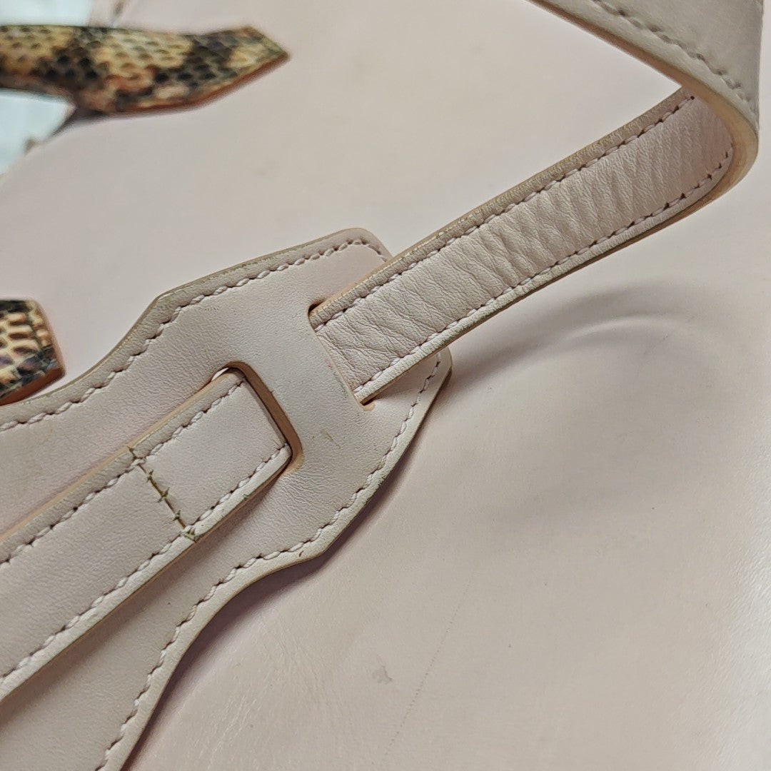 Work S Calfskin Pink