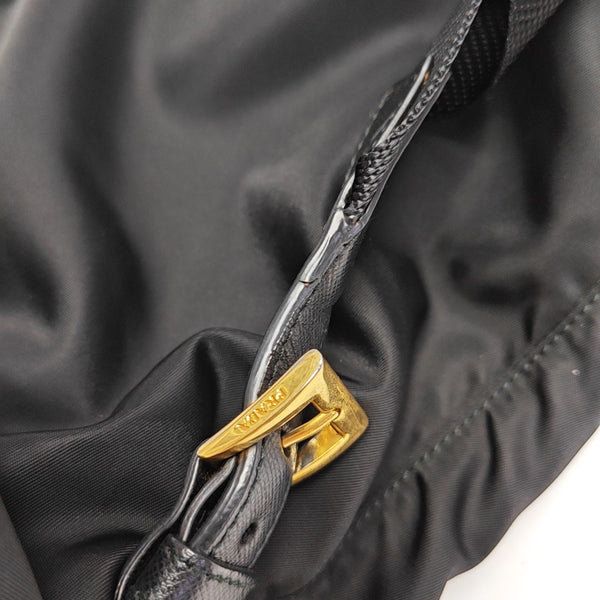 Nylon Backpack Black