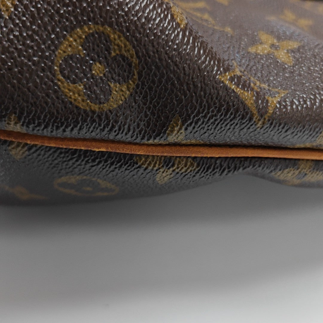 PALERMO PM Monogram Coated Canvas Brown