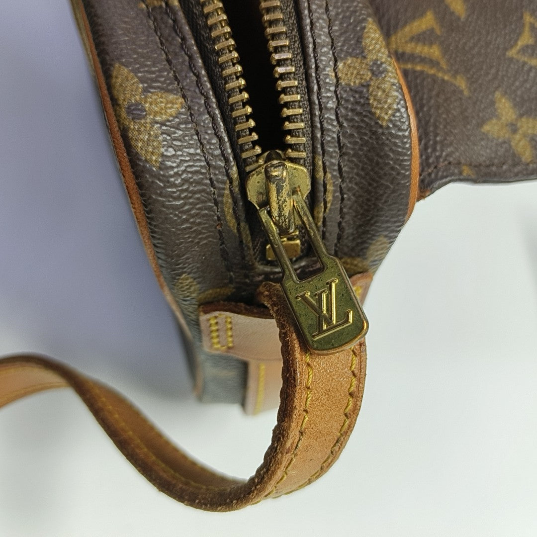 VINTAGE SAINT GERMAIN PM Monogram Coated Canvas Brown