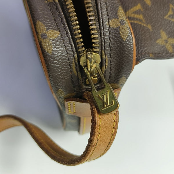 VINTAGE SAINT GERMAIN PM Monogram Coated Canvas Brown